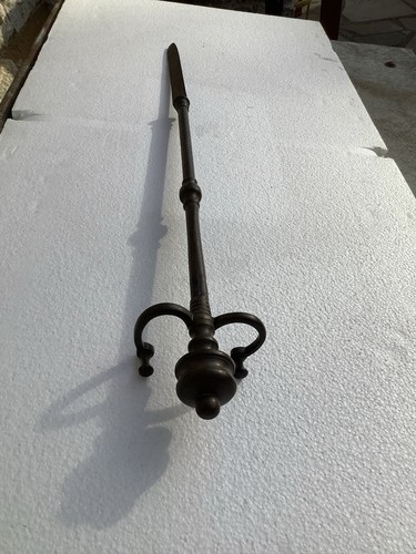Antique brass hearth - , fire