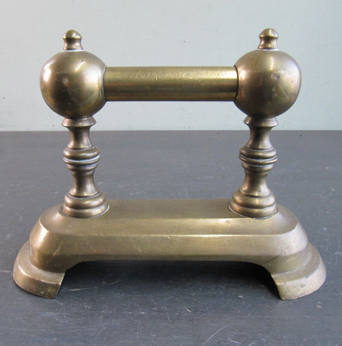 Antique brass poker rest - antique,