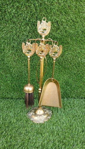 Vintage solid brass - vintage, fire