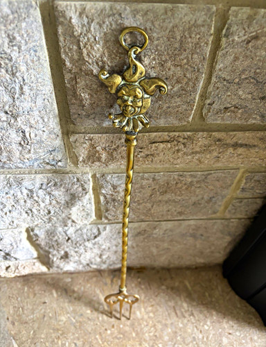 Brass fireplace fire - brass,