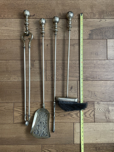 Vintage brass fire - vintage,