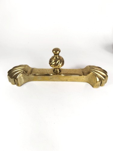 Vintage victorian brass fire - vintage,