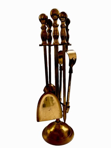 Vintage solid brass - brass, fireside