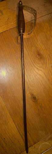 Antique sword poker made - antique,