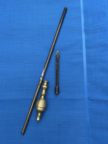 Edwardian brass handle - edwardian,