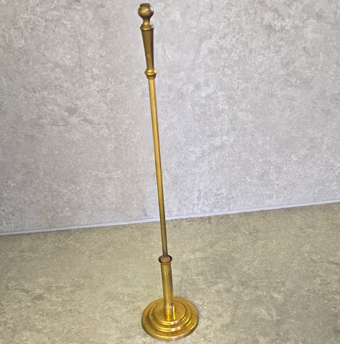 Vintage brass fireplace - fireplace, poker