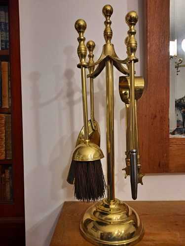 Vintage style brass companion - style,