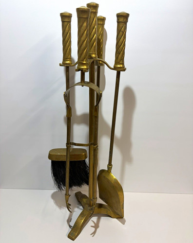 Vintage solid brass - solid,