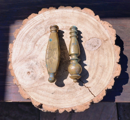 Vintage brass handles - handles, probably