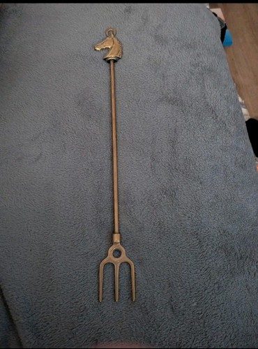Vintage brass horse - vintage,
