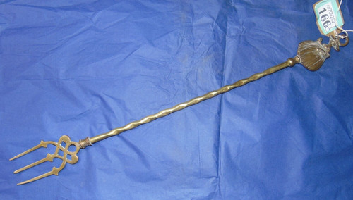 Toasting fork poker lady - toasting,
