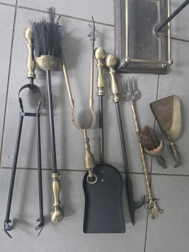 Fireplace companion set stand - set,